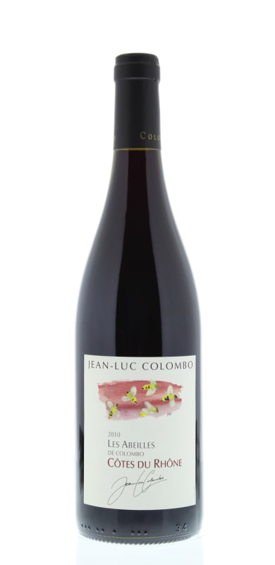 Jean-Luc Colombo Cotes du Rhone Les Abeilles 2010 Front Bottle Shot