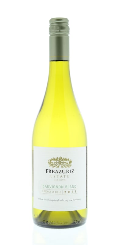 Errazuriz Sauvignon Blanc 2011 Front Bottle Shot