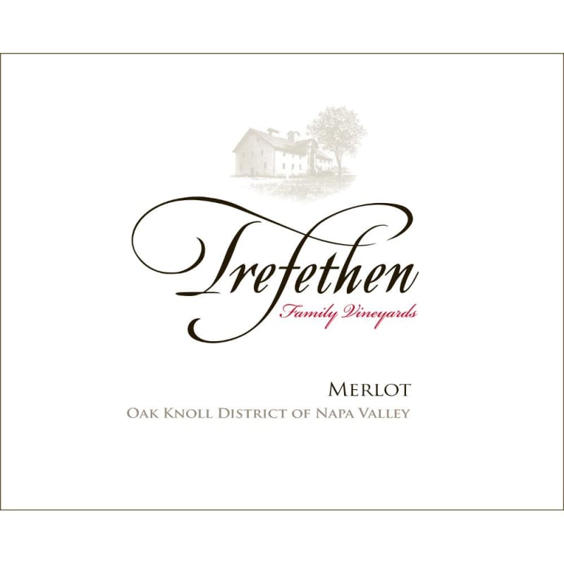 Trefethen Merlot 2003 Front Label