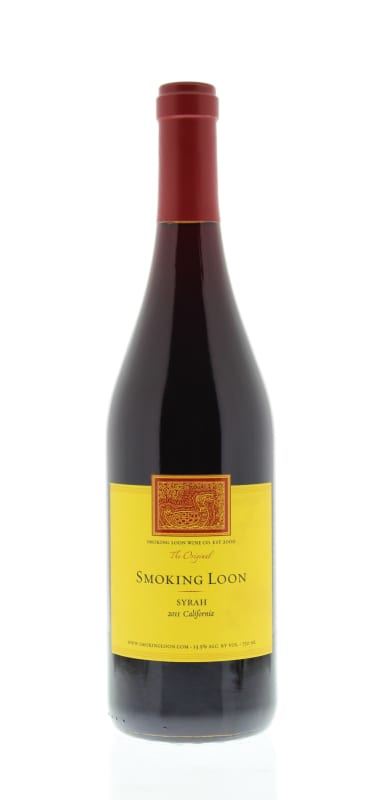 Smoking Loon Syrah 2010 Front Bottle Shot
