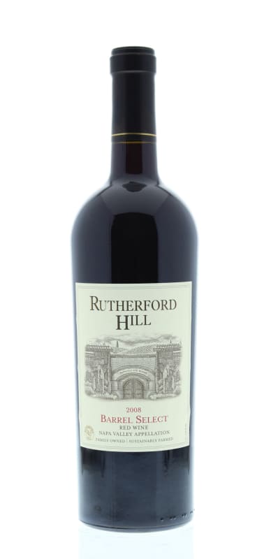 Rutherford Hill Barrel Select Red Blend 2008 Front Bottle Shot