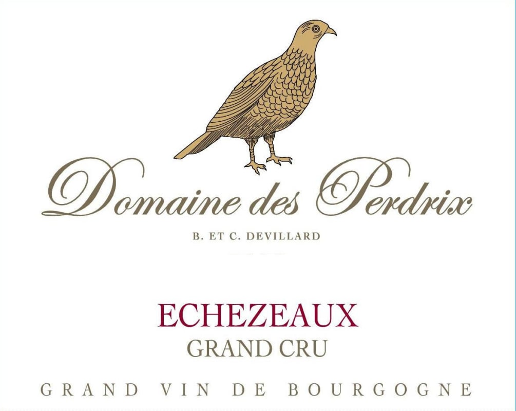 Domaine des Perdrix Echezeaux 2010 Front Label