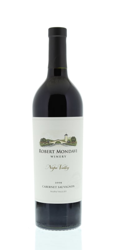 Robert Mondavi Napa Valley Cabernet Sauvignon 2009 Front Bottle Shot