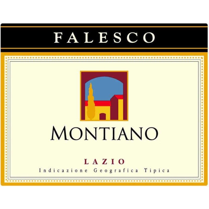 Falesco Montiano 2007 Front Label