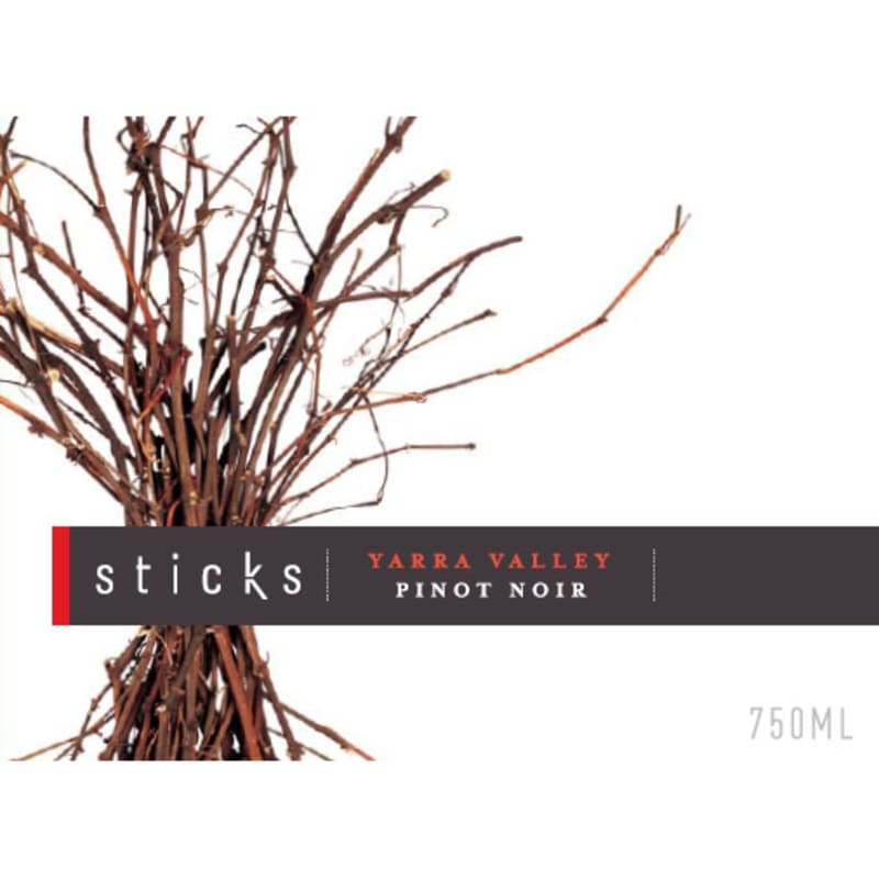 Sticks Pinot Noir 2008 Front Label