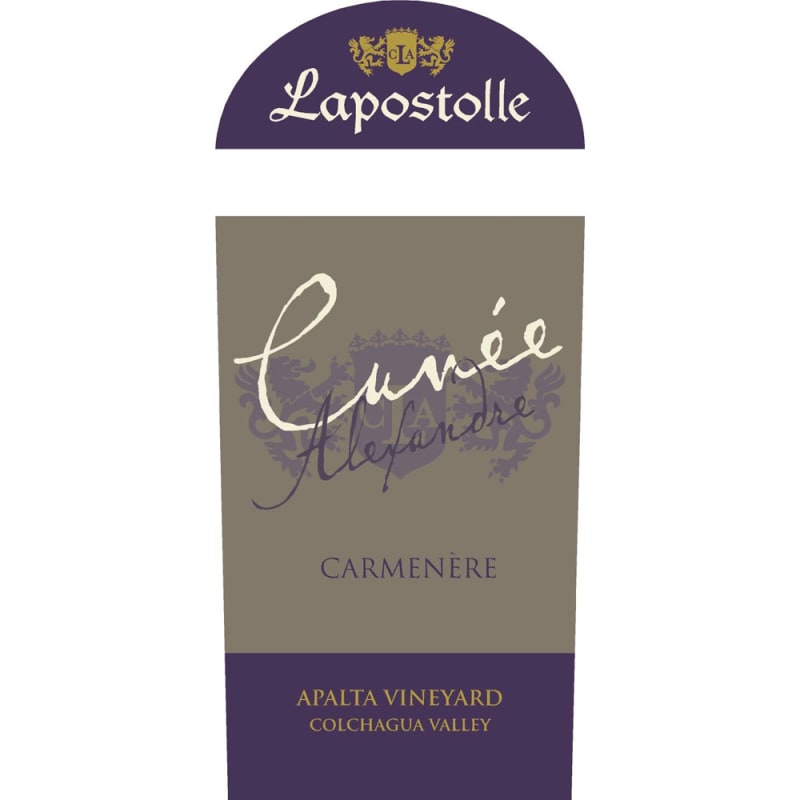 Lapostolle Cuvee Alexandre Apalta Vineyard Carmenere 2010 Front Label