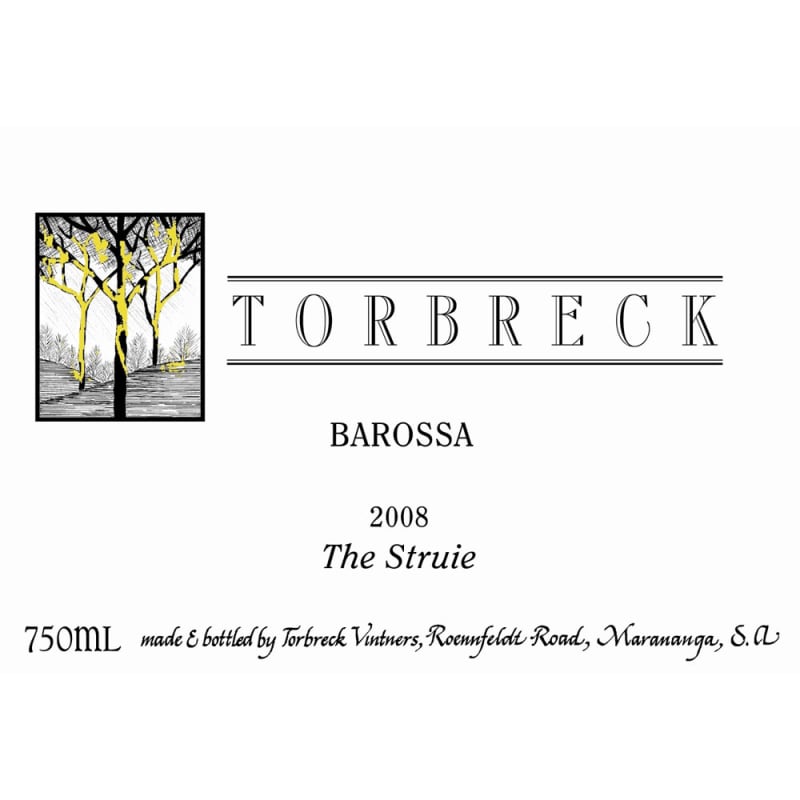 Torbreck The Struie 2008 Front Label