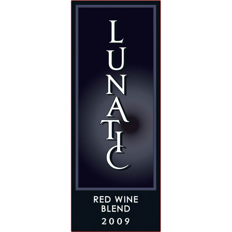 Lunatic by Luna Vineyards Red Blend 2009 Front Label
