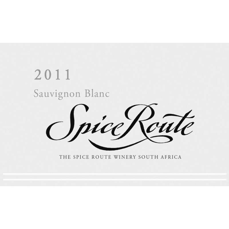 Spice Route Sauvignon Blanc 2011 Front Label