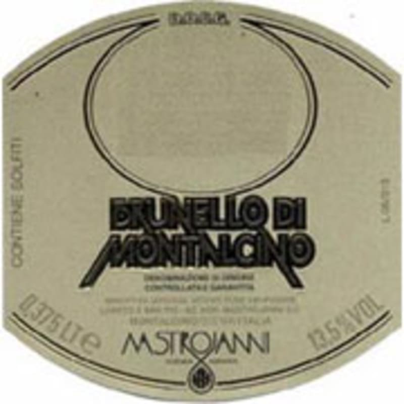 Mastrojanni Brunello di Montalcino 2003 Front Label