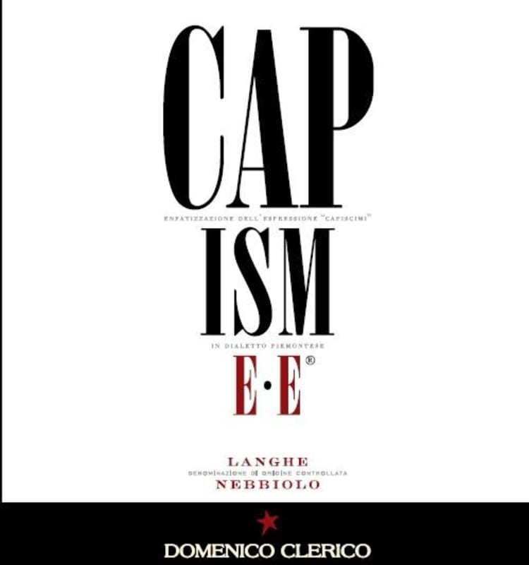 Domenico Clerico Capism E E 2012 Front Label