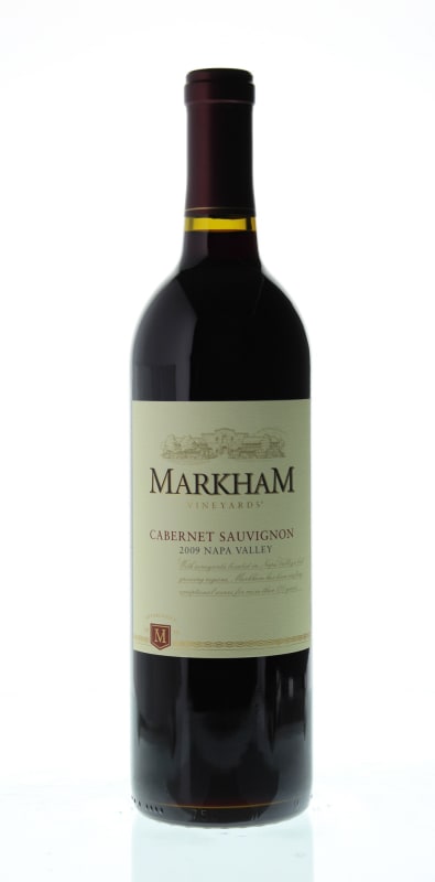 Markham Cabernet Sauvignon 2009 Front Bottle Shot