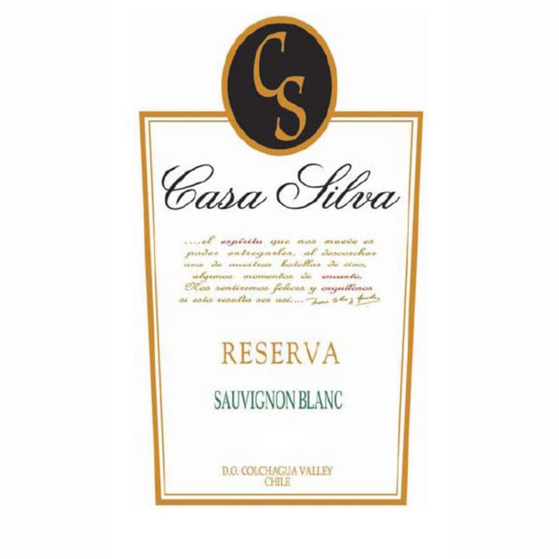 Casa Silva Reserva Sauvignon Blanc 2011 Front Label