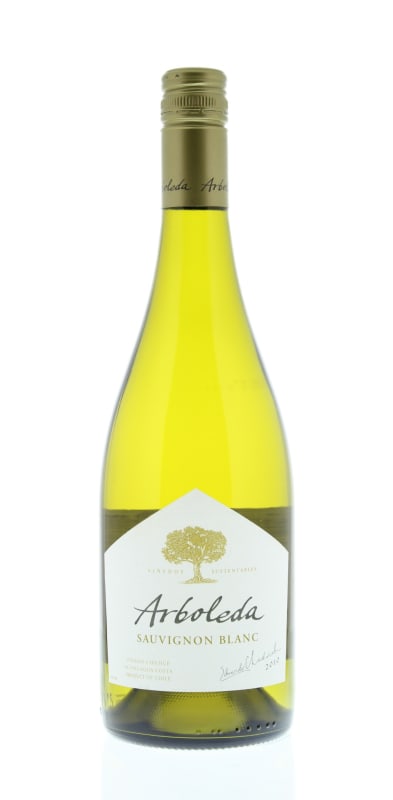 Arboleda Sauvignon Blanc 2010 Front Bottle Shot
