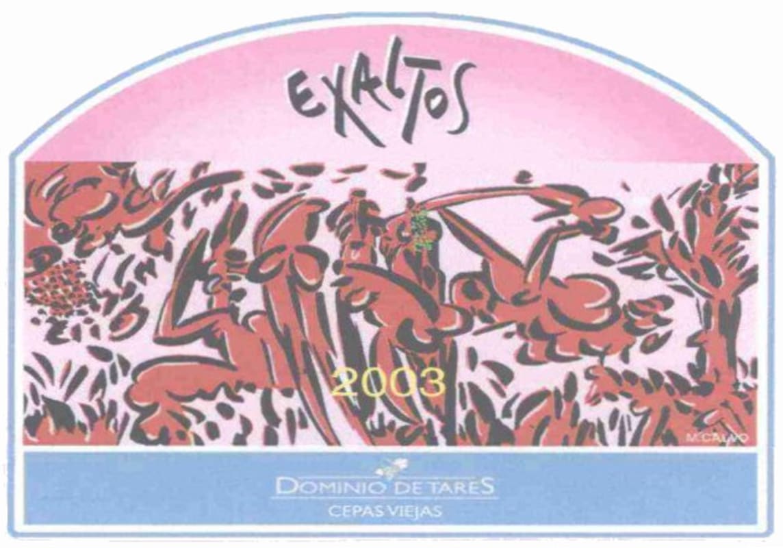 Dominio de Tares Exaltos Cepas Viejas 2003 Front Label