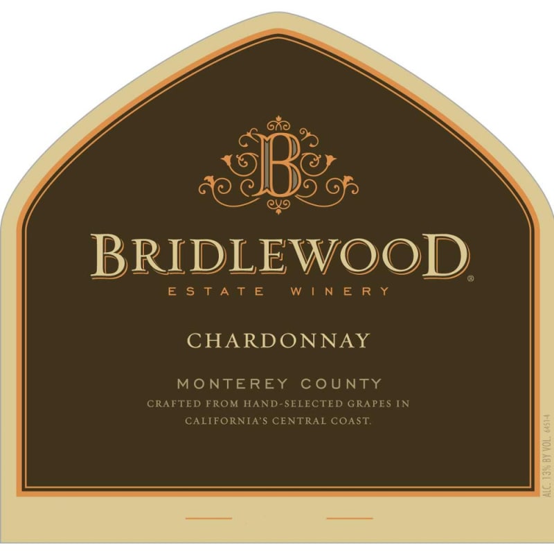 Bridlewood Monterey County Chardonnay 2010 Front Label