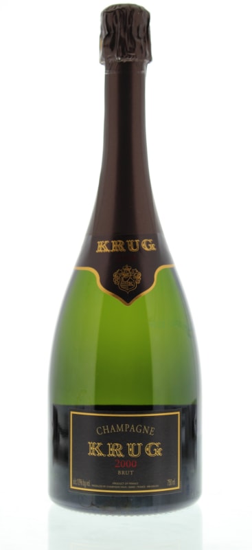 Krug Brut 2000 Front Bottle Shot