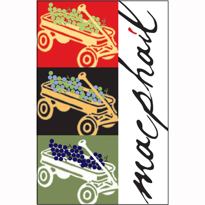 MacPhail Raye's Hill Vineyard Pinot Noir 2009 Front Label