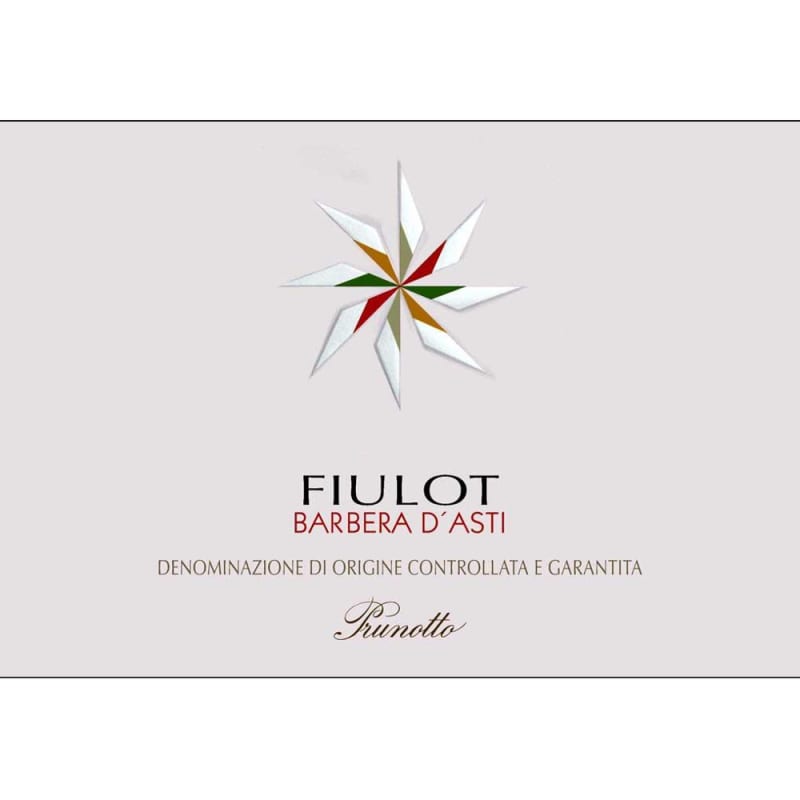 Prunotto Fiulot Barbera d'Asti 2010 Front Label