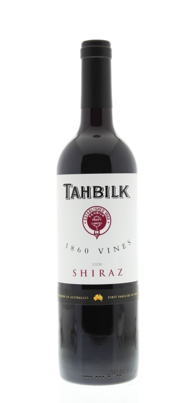 Tahbilk 1860 Vines Shiraz 2006 Front Bottle Shot