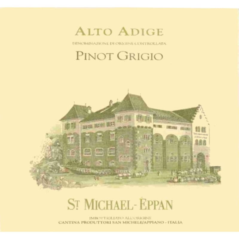 St. Michael-Eppan Pinot Grigio 2010 Front Label