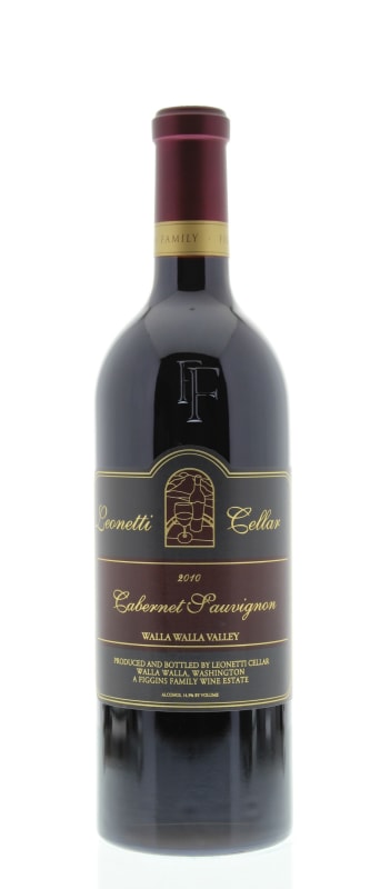 Leonetti Cabernet Sauvignon 2010 Front Bottle Shot