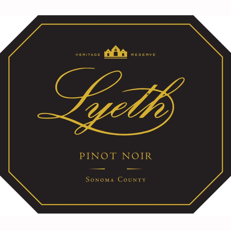 Lyeth Pinot Noir 2010 Front Label