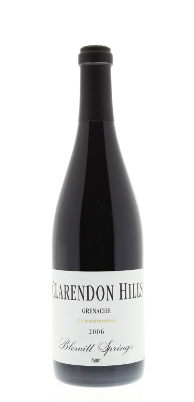 Clarendon Hills Blewitt Springs Grenache 2006 Front Bottle Shot