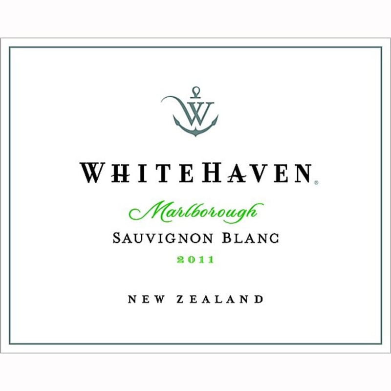 Whitehaven Sauvignon Blanc 2011 Front Label
