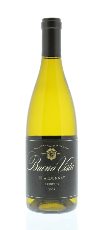 Buena Vista Carneros Chardonnay 2009 Front Bottle Shot