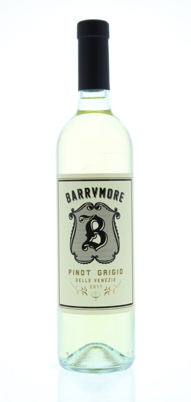 Barrymore by Carmel Road Pinot Grigio 2011 Front Bottle Shot