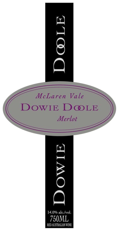 Dowie Doole Merlot 2006 Front Label