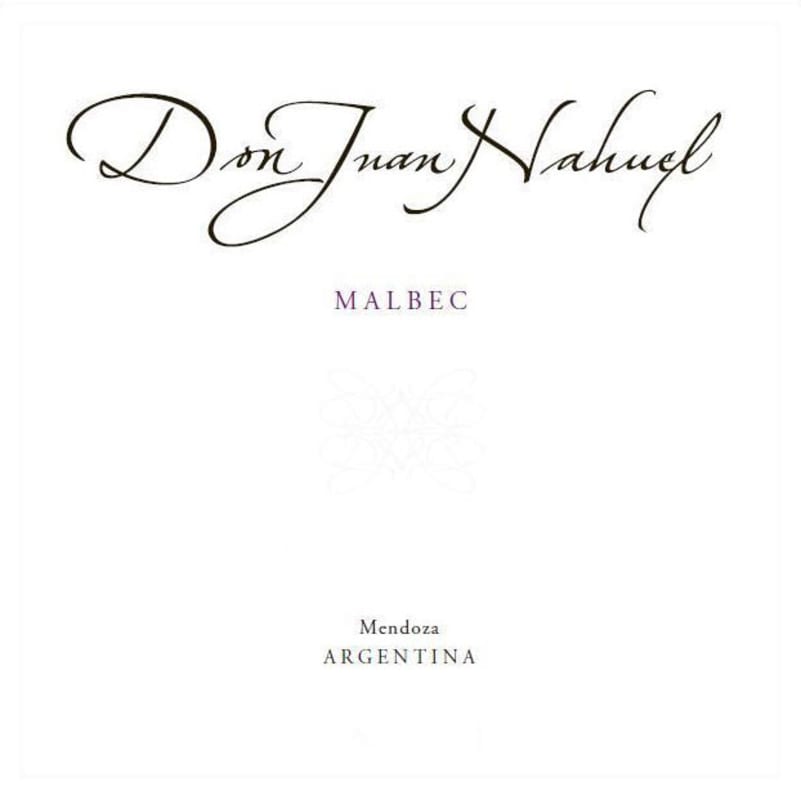 Cielo y Tierra Don Juan Nahuel Malbec 2007 Front Label