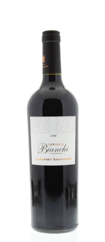 Famiglia Bianchi Cabernet Sauvignon 2009 Front Bottle Shot