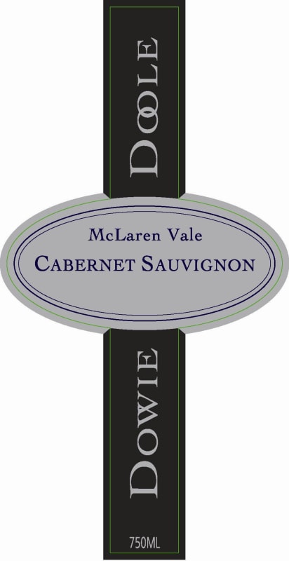 Dowie Doole Cabernet Sauvignon 2009 Front Label