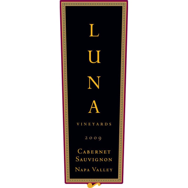 Luna Vineyards Cabernet Sauvignon 2009 Front Label
