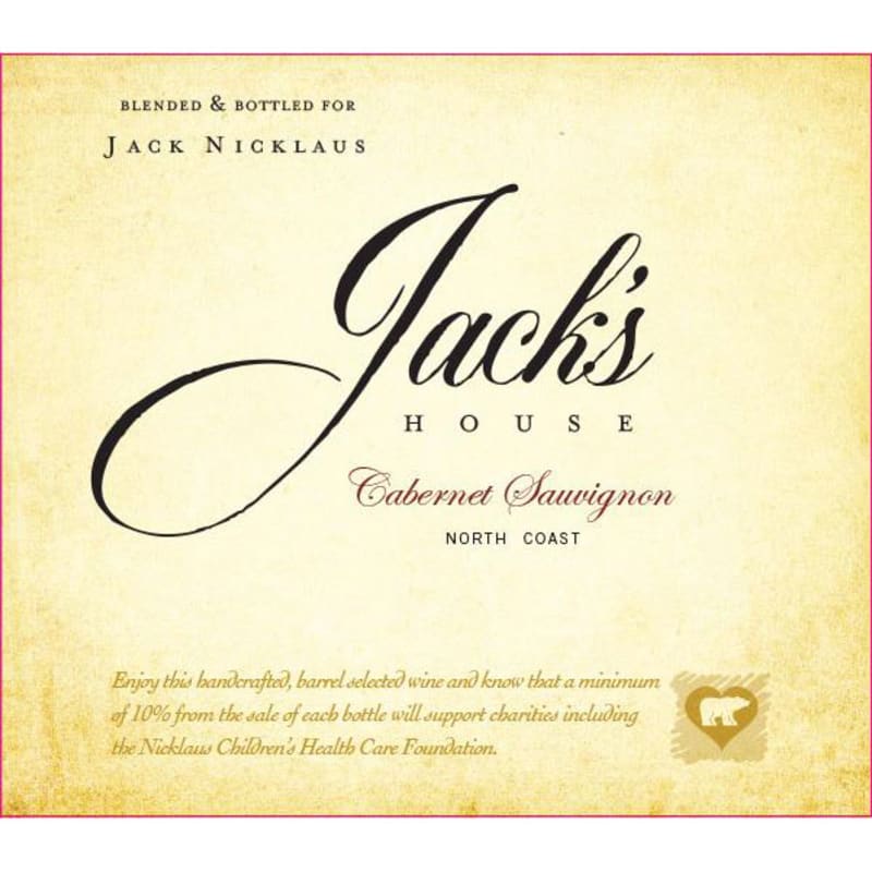 Jack Nicklaus Cabernet Sauvignon 2009 Front Label