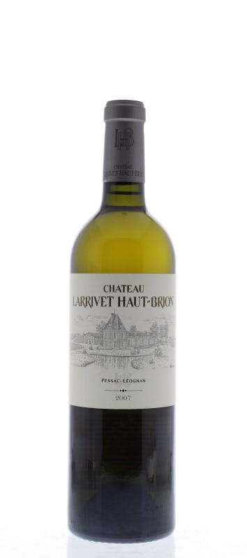 Chateau Larrivet Haut-Brion Blanc 2007 Front Bottle Shot