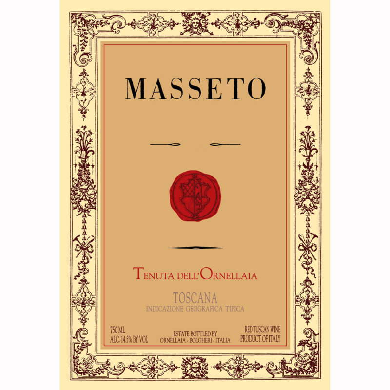 Ornellaia Masseto (1.5 Liter Magnum) 2006 Front Label