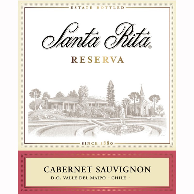 Santa Rita Reserva Cabernet Sauvignon 2009 Front Label