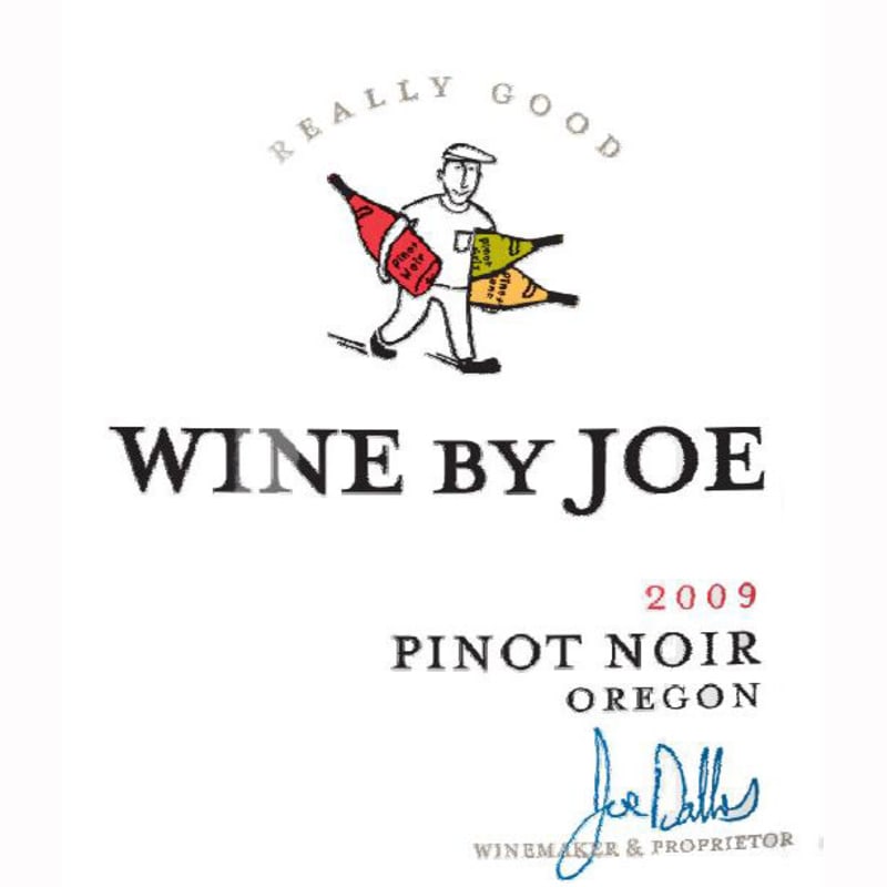 Wine By Joe Pinot Noir 2009 Front Label