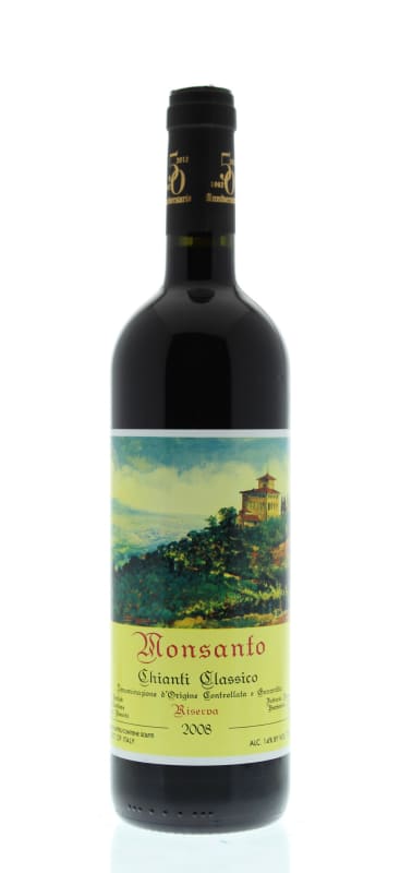 Castello di Monsanto Chianti Classico Riserva 2008 Front Bottle Shot