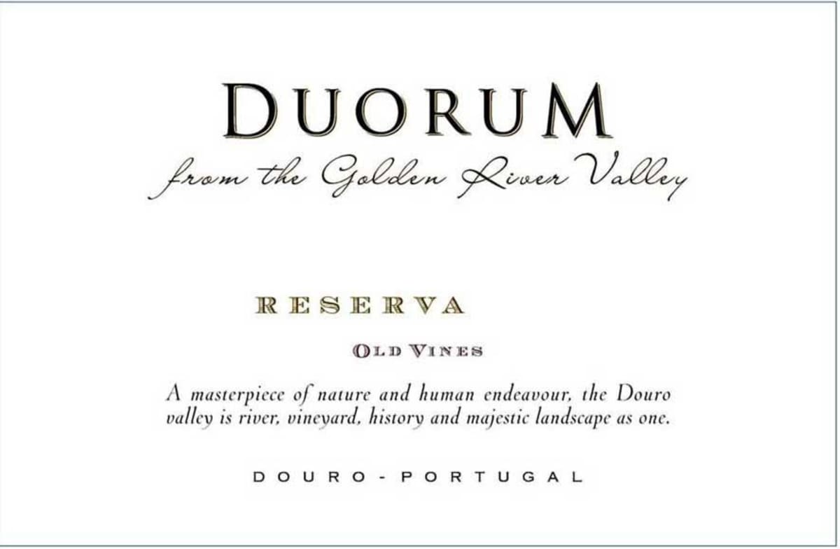 Duorum Vinhas Velhas Reserva 2008 Front Label