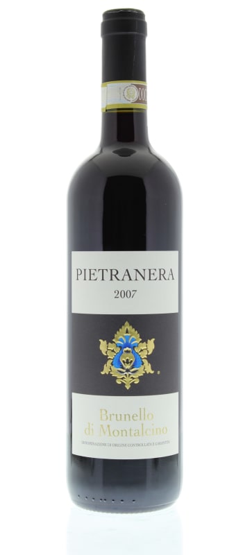Pietranera Brunello di Montalcino 2007 Front Bottle Shot
