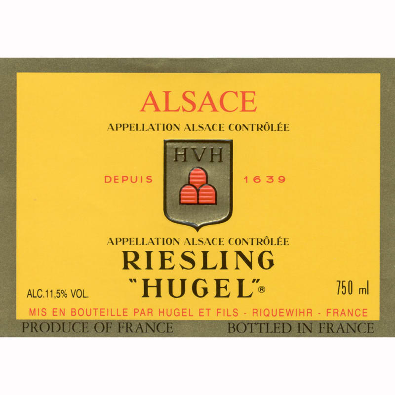 Hugel Classic Riesling 2010 Front Label