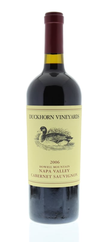 Duckhorn Howell Mountain Cabernet Sauvignon 2006 Front Bottle Shot