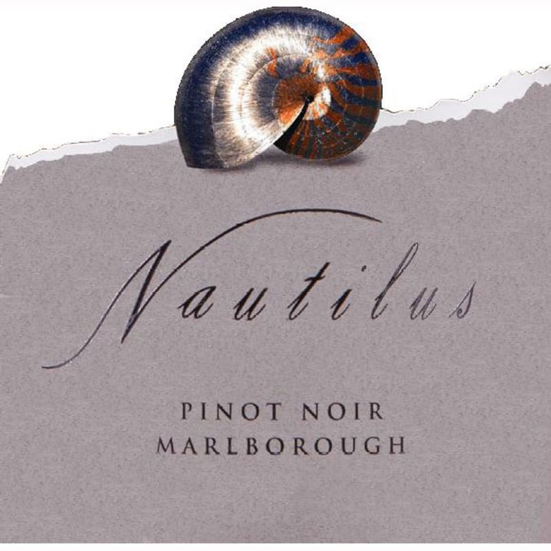 Nautilus Marlborough Pinot Noir 2010 Front Label