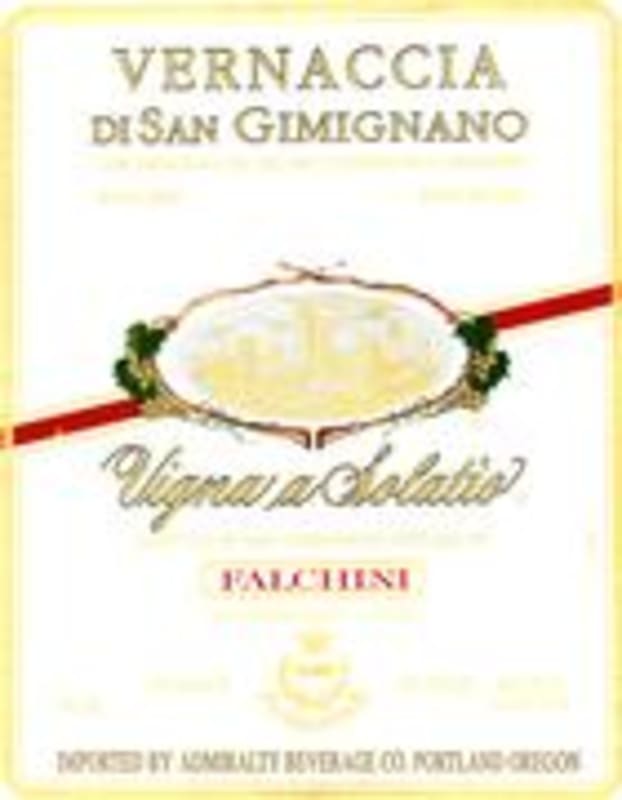 Falchini Vernaccia di San Gimignano 1998 Front Label