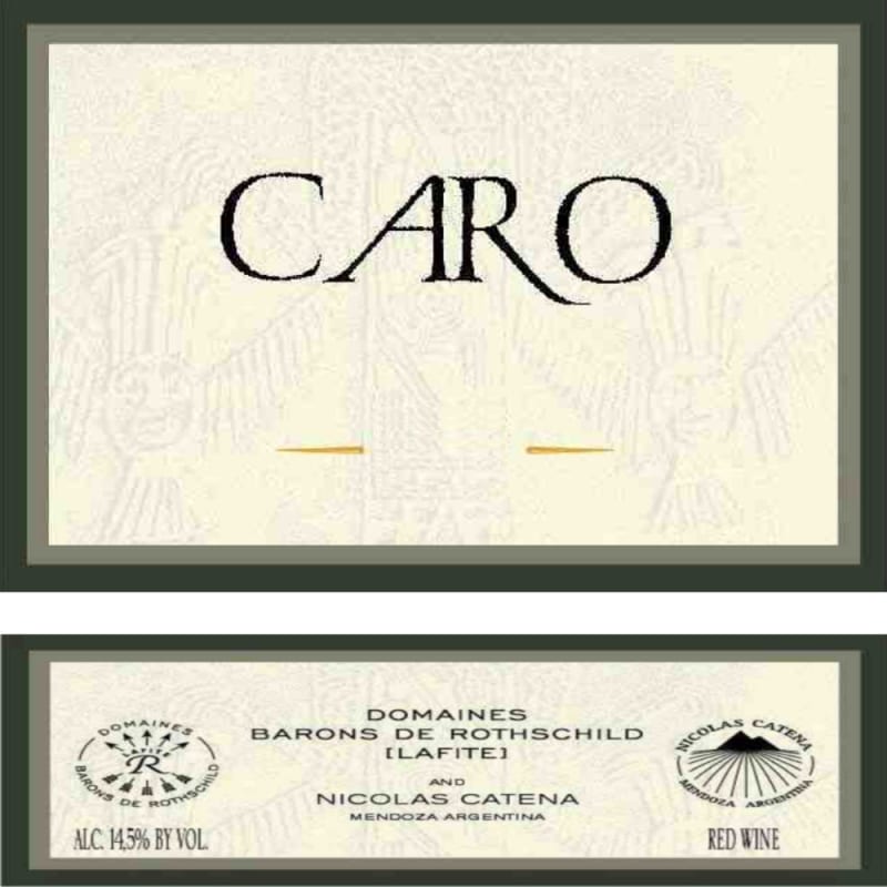 CARO 2009 Front Label