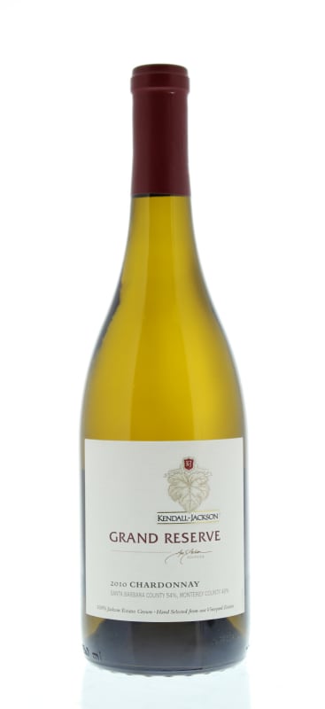 Kendall-Jackson Grand Reserve Chardonnay 2010 Front Bottle Shot